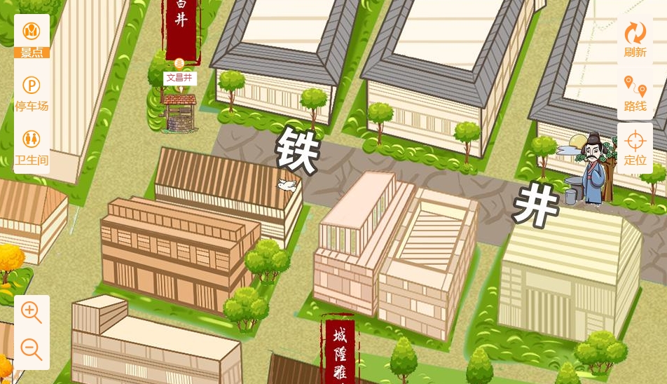 松阳智慧景区：手绘地图与语音导览的完美融合