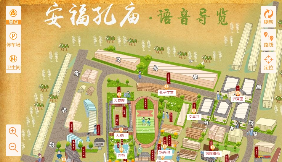 松阳手绘地图：智慧景区智能化服务的延伸